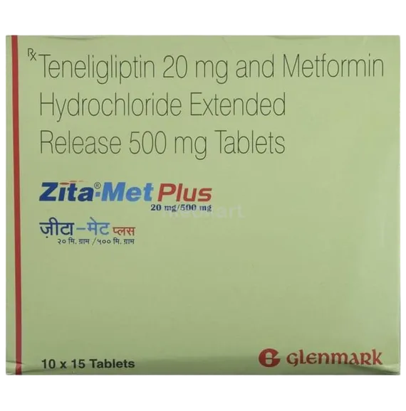 zita met 20/500 tablet 15's